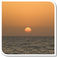 Horizons of The Arabian Sea During Sunset
